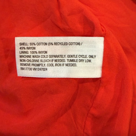 NWT Kate Spade Target Sleeveless Red Dress with Scalloped Hem size XS - Picture 6 of 7